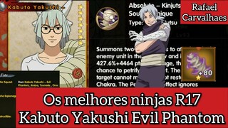 GAMEPLAY - NINJA KING - Os melhores ninjas R17 - Kabuto Yakushi Evil Phantom