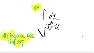 #6 2019 MIT Integration Bee Final