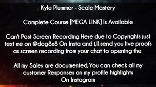 Kyle Plummer  course - Scale Mastery download