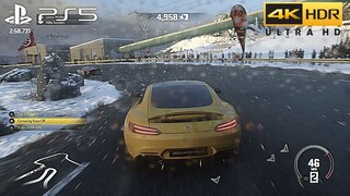 Driveclub (PS5) Heavy Snow 4K HDR Gameplay