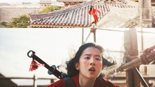 [Comfortable step] Holding a sword, releasing the shackles [Liu Yifei's personal fighting scene mix]