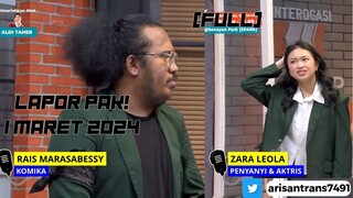 Lapor Pak! 1 Maret 2024 Full