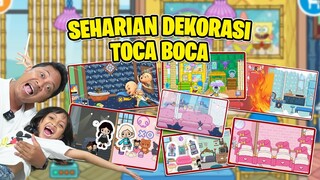 SEHARIAN LEIKA FULL DEKORASI KAMAR WARNA 😍🤩 DEKORASI KAMAR SERBA WARNA-WARNI [TOCABOCA INDO]