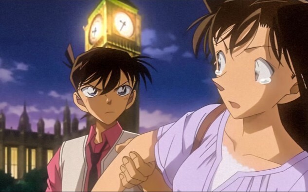 [Detective Conan] Shinichi and Ran's famous scene: Shinichi finally confessed to Ran under Big Ben