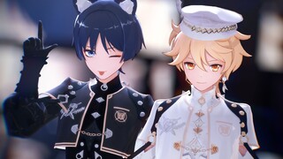 【原神MMD/散·空】“你要做我的小猫咪吗？”❤猫步轻俏 Like a cat❤