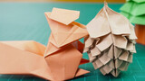[DIY] Ingin bersantai? Mari buat origami pinus