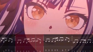 【BassTab Bass Tab】Hairing's Handsome Face 5-String / Animation BangDream! Ave Mujica Episode 13 Epis