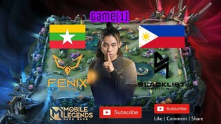 Myanmar 🇲🇲Vs Philippines🇵🇭 Game [1] IESF Road to Bali MLBB Group Stage