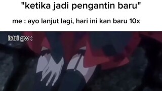 ketika jadi pengantin baru