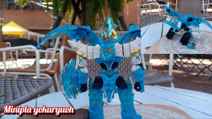 Mô hình Minipla Yokuryuoh Ryusoulger (Robot Rồng bọc thép)