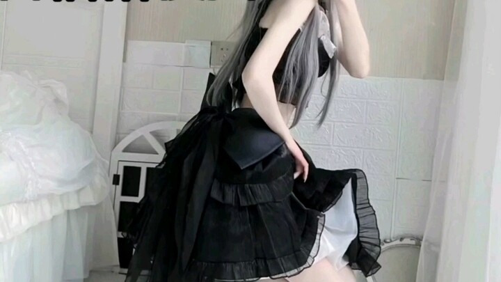 Pleated skirt slow swing, double happiness