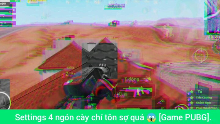 cài đặt 4 ngón bắn sợ đối thủ tướng hack