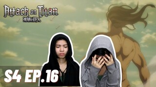 BRING IT ON! | Attack on Titan Final Season Episode 16 | tiff and stiff