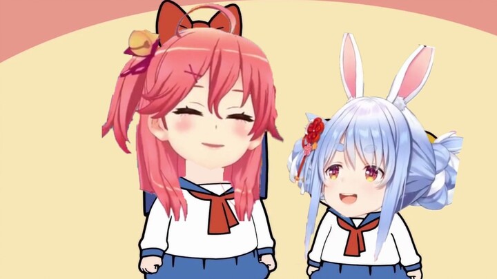 [Pekoko and Mikomi] Are you angry?
