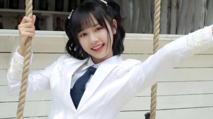【AKB Team SH หลิวเหนียน】คลิปเต้นเพลงธีมสดใสของนักเรียนซ้ำชั้นในรายการไอดอลผลิตได้ 101 (รายการแคมป์สร