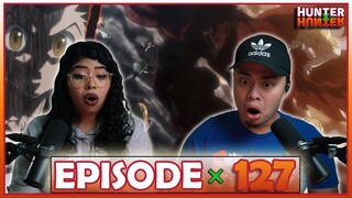 "Hostility × And × Determination" Hunter x Hunter Episode 127 Reaction