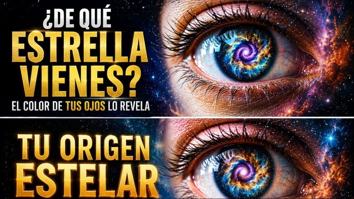 LOS COLORES de tus OJOS REVELAN tu EVOLUCIÓN ESPIRITUAL