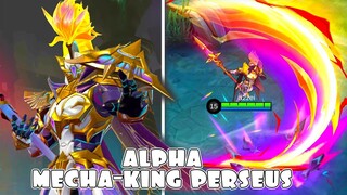 Alpha Mecha-king Perseus Collector Skin Spotlight