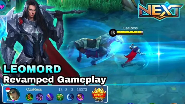 New Revamped Leomord Full Attack Speed Build - Mobile Legends Bang Bang