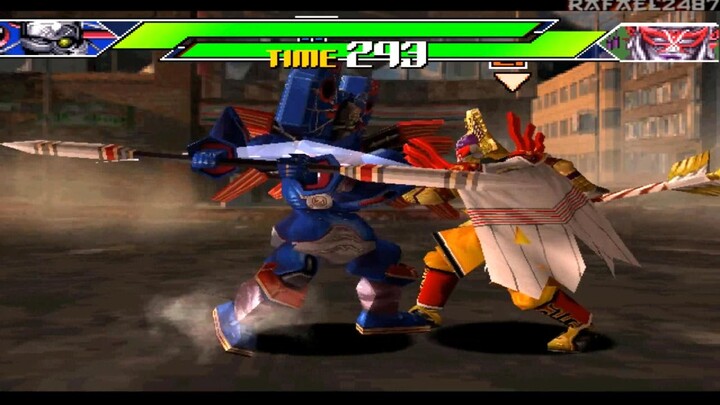 Ninpu Sentai Hurricaneger PS1 (Jishakkumon) Battle Mode HD