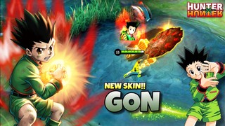 Skin Terbaru!! Gon, Efeknya Keren 🤔⁉️[HXH X MLBB]