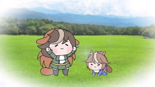 [ Uma Musume: Pretty Derby Raccoon Animation] Đường đua tượng trưng cho trang trại