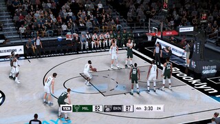 NBA 2K22 Ultra Modded Preseason | Nets vs Bucks | Full Game Highlights 4th Qtr