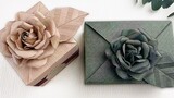 Bungkus Kado | Cara Membungkus Kado + Petunjuk Membuat Bunga Mawar Kertas (Lem ✓)