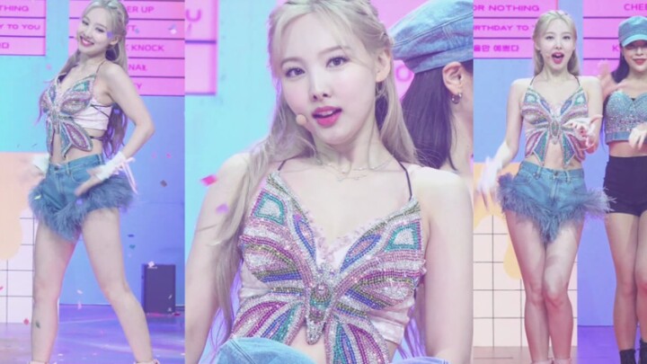 นางฟ้าผีเสื้อ【4K ถ่ายสด】ลิน่า นารูมิซุกิ 'POP!' 220630 TWICE MCD