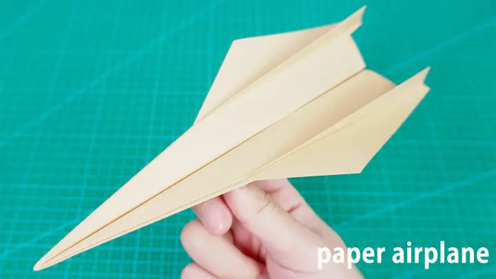 [DIY]How to make a stable paper plane?