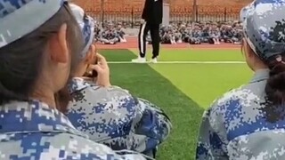 【SEVENTEEN】Military training Xiaoshiqi dance live HIT heavy hit