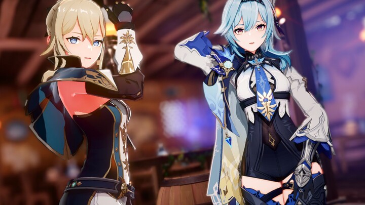 [Genshin Impact /MMD]Ura hay Thủ lĩnh Qin~Tôi nên chọn cái nào~