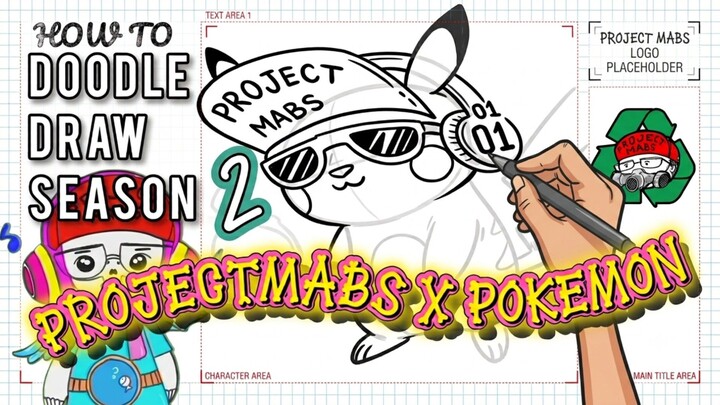 NGEGAMBAR POKÉMON TAPI PAKAI STYLE GUE SENDIRI! LET'S GO| Doodle Draw Episode 2 | Projectmabs