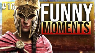 Assassins creed odyssey funny twitch moments ep  16