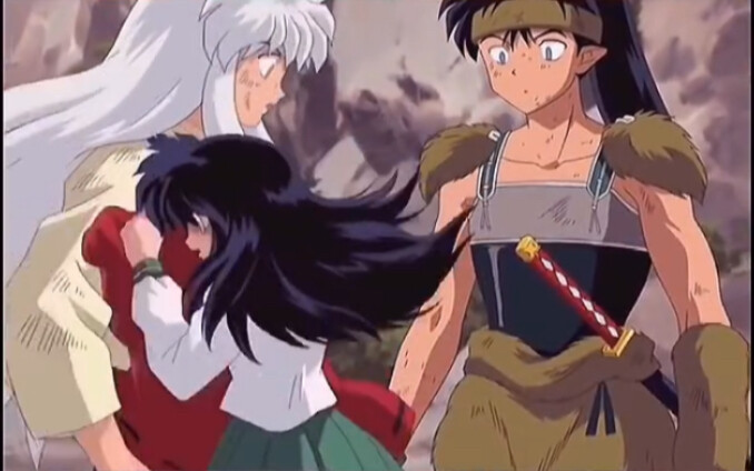 Let’s see how embarrassed InuYasha is after winning her love rival! In fact, he knows everything!