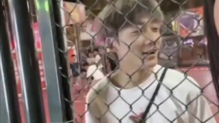 I was SCARED TO DEATH!!! On a basketball court in Northeast China, I unexpectedly ran into a dark-sk