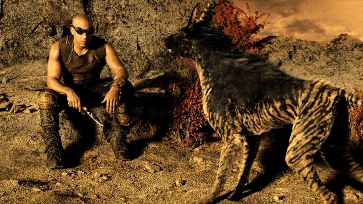 A man is stranded on a bizarre planet, battling alien venomous scorpions with just his dog!