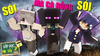 Minecraft LỚP HỌC MA SÓI 2 (Phần 4) #3- JAKI LẦN ĐẦU THEO PHE PHẢN DIỆN 🐺 vs 👿