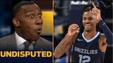 UNDISPUTED | Shannon reacts Morant Drops Franchise-Record 52 Pts in Grizzlies' Win vs Spurs 118-105