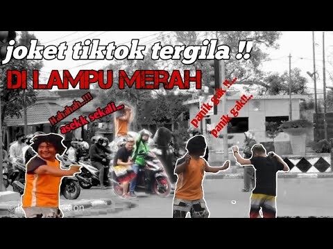 JOGET TIKTOK TERG1L4 DI LAMPU MERAH #T1KT0K #PRANKINDONESIA