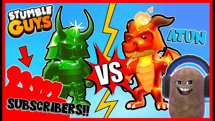 STUMBLE GUYS LAGI !! ATUN VS SUBSCRIBERS !! SIAPA YANG MENANG ??