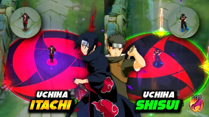Itachi & Shisui Skin Comparison! Sharingan Vs Sharingan🥵
