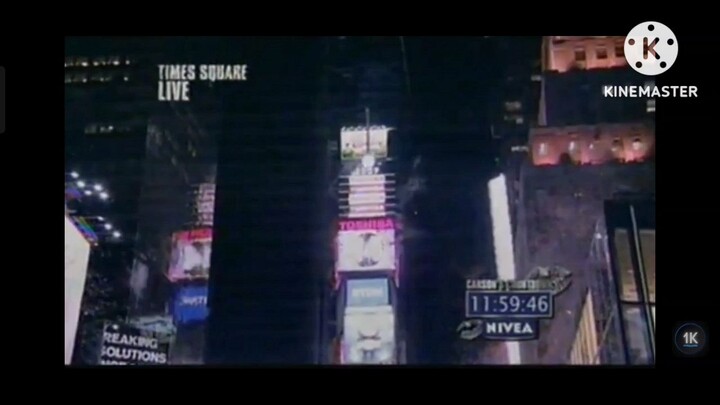 Time Square Countdown Ball Drop (2009-2026)
