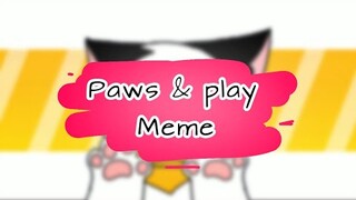 Paws & play meme | FlipaClip | gift