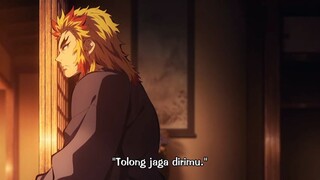 pesan terakhir Rengoku kyojuro