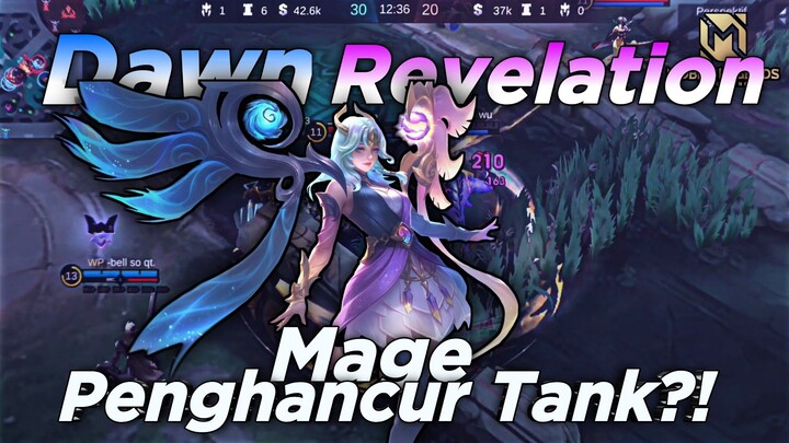 NGERI MAGE SATU INI, TANK PUN TEMBUS DI HADAPAN DIA - MLBB