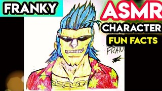 ✏️ HOW TO DRAW ANIME | FRANKY FROM ONE PIECE | FUN FACTS | ASMR #Shorts