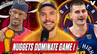 NBA Finals Game 1 Reaction: Nikola Jokic & Nuggets destroy Jimmy Butler & Heat | Hoops Tonight