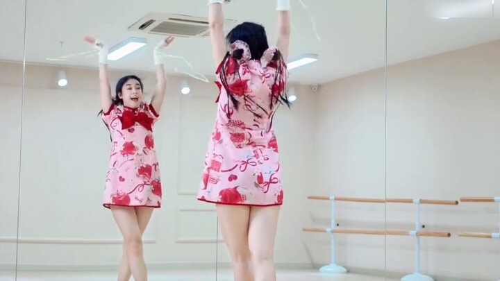 [Yuzu Sauce] Peach Blossom Love Song 🍑Mirror Practice 1.5min Half Song | MARIA