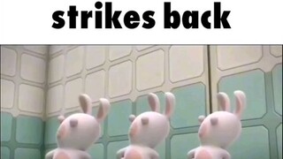 (TikTok Rabbids)  White vs Blue [Music] You....Attack Blue? | TV kids